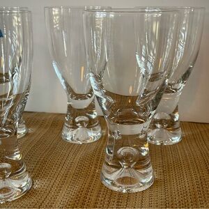 Iittala Tapio Finland White Wine Glasses Set Of 4